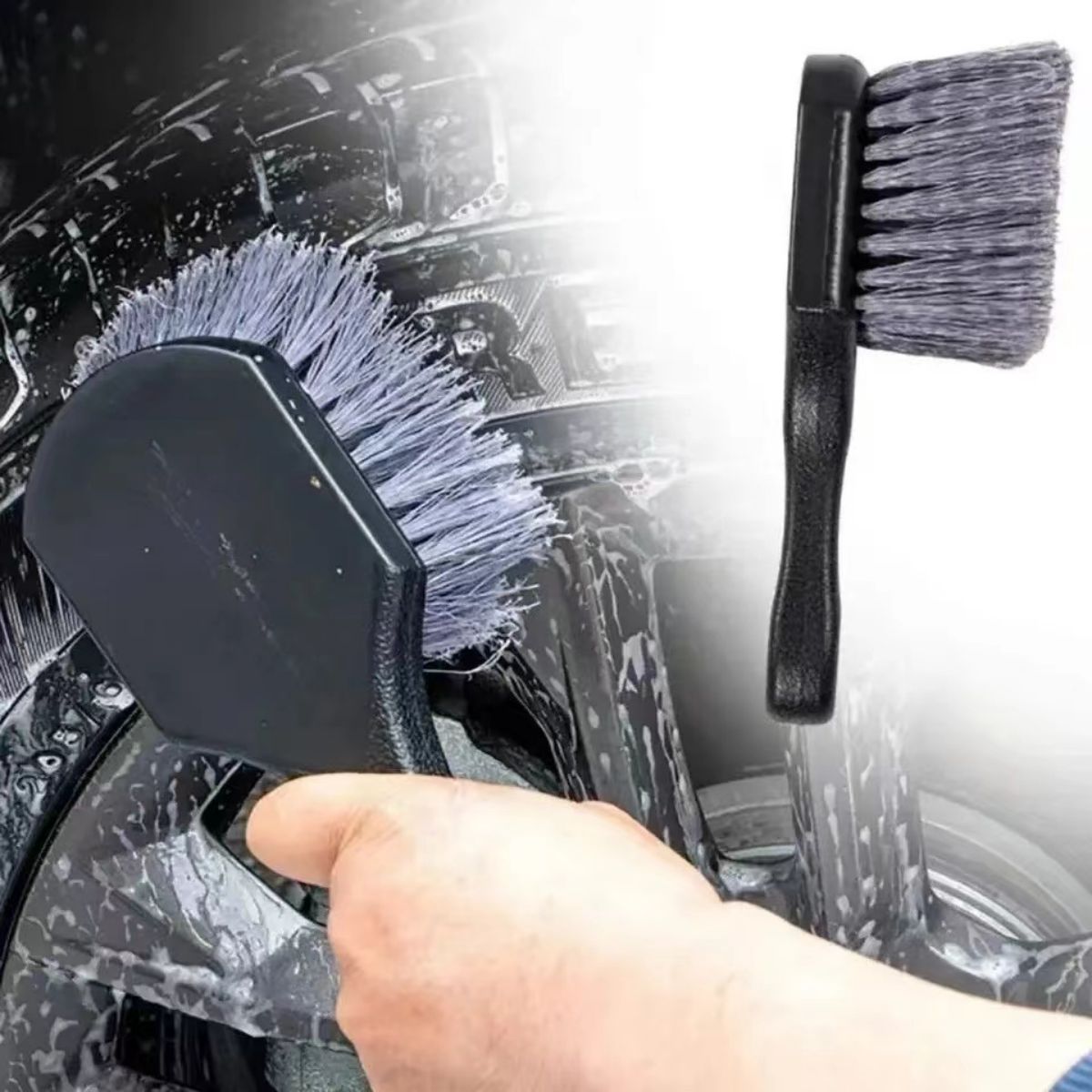 Reinigingsborstel voor autowie - Car Cleaning Brush recensie en prijs